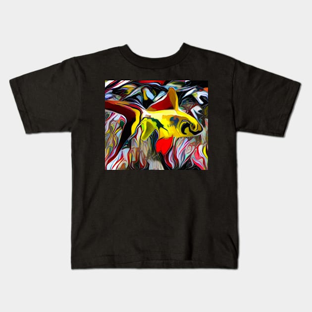 Colorful fish Kids T-Shirt by rolffimages